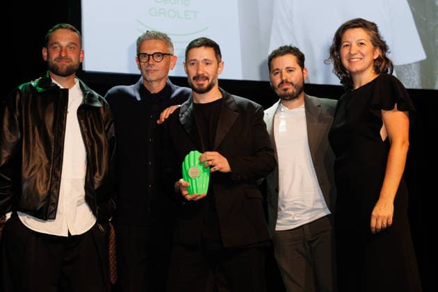 Fou de Patisserie Awards ceremony at the Madeleine theatre Ceremonie des Trophees Fou de Patisserie au theatre de la Madeleine Trophee dHonneur de la Creation Cedric Grolet 451373 2025 12 08 Paris France  Copyright: xSebastienxFremontx xStarfacex STAR_451373_031