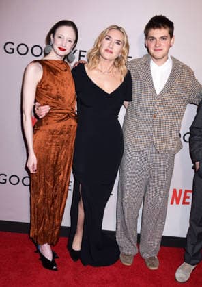 Netflix s Goodbye June NY l screening at the Whitby Hotel on December 8, 2025 in New York city. Andrea Riseborough ,Kate Winslet and Joe Anders at Netflix s Goodbye June NY screening at the Whitby Hotel on December 8, 2025 in New York city., Credit:Darla Khazei Avalon  Copyright: xDarlaxKhazeix xAvalonx 1057840039