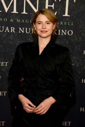 ABBberlin Jessie Buckley Irish actress on the red carpet at the German premiere of the movie Hamnet at Delphi Filmpalast on 08 12 2025 in Berlin Berlin Germany