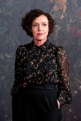 ABBberlin Maria Schrader actress on the red carpet at the German premiere of the movie Hamnet at Delphi Filmpalast on December 8, 2025 in Berlin Berlin Germany
