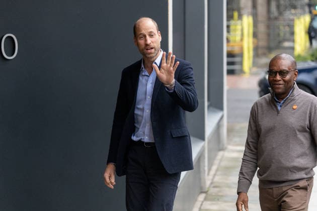 December 9, 2025, London, England, United Kingdom: Prince of Wales WILLIAM arrives at Centrepoint Offices in east London to mark 20th anniversary as patron. London United Kingdom - ZUMAs262 20251209_zip_s262_013 Copyright: xTayfunxSalcix