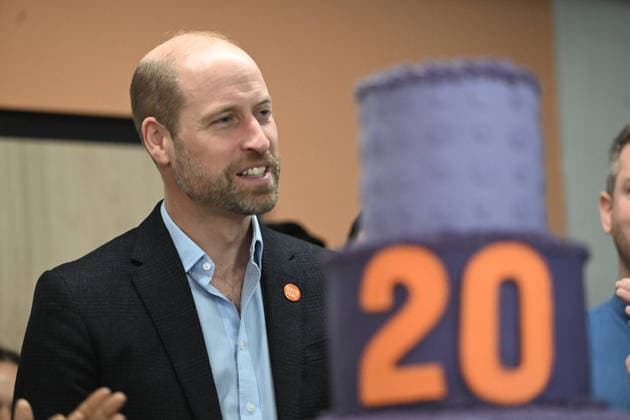 . 09 12 2025. London, United Kingdom. Prince William during a visit to the Centrepoint homeless charityÕs will new offices in London to mark his 20th anniversary as Patron.  xPoolx xi-Imagesx IIM-26446-0006