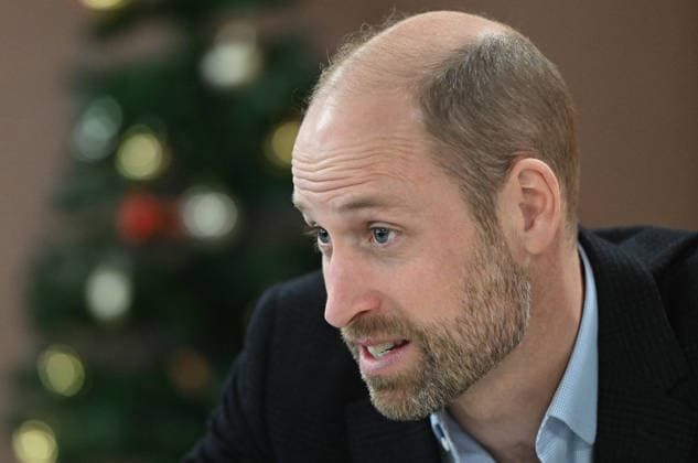 . 09 12 2025. London, United Kingdom. Prince William during a visit to the Centrepoint homeless charityÕs will new offices in London to mark his 20th anniversary as Patron.  xPoolx xi-Imagesx IIM-26446-0015