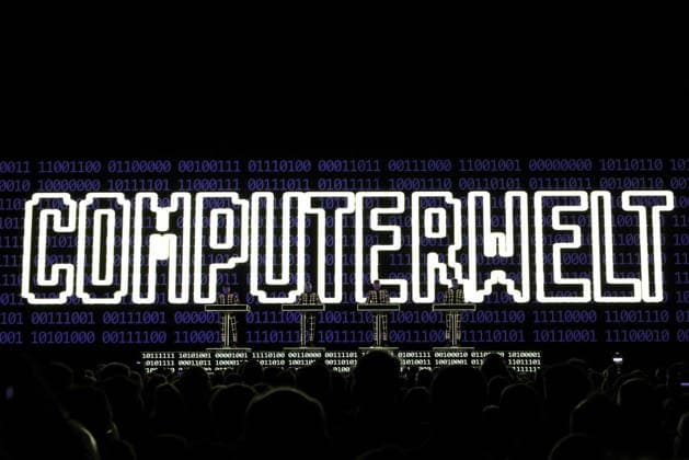 Kraftwerk, in concert live at the Uber Eats Music Hall, Berlin, with Ralf Hütter, Henning Schmitz, Falk Grieffenhagen, Georg Bongartz, Berlin