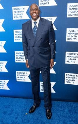 December 9, 2025, Bronx, New York, USA: Earvin Magic Johnson attends Robert F. Kennedy Human Rights Ripple of Hope annual award gala at Hilton Midtown Hotel in New York, NY on December 9, 2025. Bronx USA - ZUMAr339 20251209_znp_r339_102 Copyright: xLevxRadinx