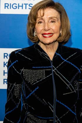 December 9, 2025, New York, New York, USA: Speaker Emerita, Nancy Pelosi attends The Robert F. Kennedy Ripple of Hope Awards on December 9, 2025 in New York, NY New York USA - ZUMAb230 20251209_znp_b230_042 Copyright: xLauraxBrettx