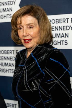 December 9, 2025, New York, New York, USA: Speaker Emerita, Nancy Pelosi attends The Robert F. Kennedy Ripple of Hope Awards on December 9, 2025 in New York, NY New York USA - ZUMAb230 20251209_znp_b230_043 Copyright: xLauraxBrettx