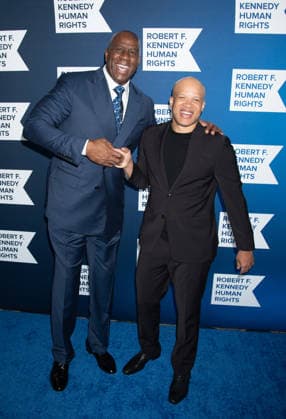 Arrivals for the 2025 Ripple of Hope Gala Featuring: Magic Johnson, Glenn Davis Where: New York, New York, United States When: 09 Dec 2025 Credit: Janet Mayer INSTARimages.com EDITORIAL USE ONLY. NOT FOR USE BY NEWSPAPERS BASED IN THE UK. Copyright: xx instar55327918
