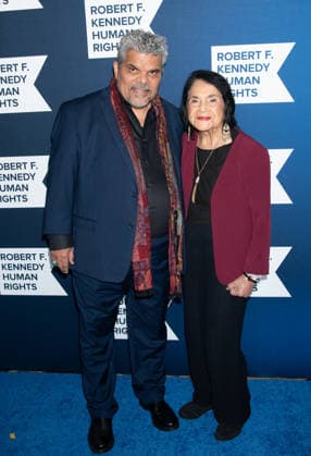 Arrivals for the 2025 Ripple of Hope Gala Featuring: Luiz Guzman, Dolores Huerta Where: New York, New York, United States When: 09 Dec 2025 Credit: Janet Mayer INSTARimages.com EDITORIAL USE ONLY. NOT FOR USE BY NEWSPAPERS BASED IN THE UK. Copyright: xx instar55327920