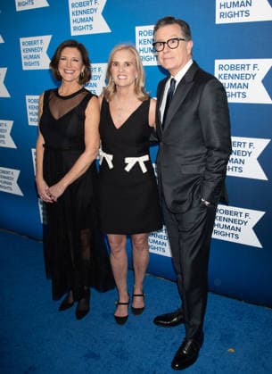 Arrivals for the 2025 Ripple of Hope Gala Featuring: Evelyn Colbert, Kerry Kennedy, Stephen Colbert Where: New York, New York, United States When: 09 Dec 2025 Credit: Janet Mayer INSTARimages.com EDITORIAL USE ONLY. NOT FOR USE BY NEWSPAPERS BASED IN THE UK. Copyright: xx instar55327928