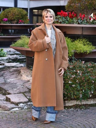 Rome, Rai headquarters formerly at Teulada, photocall for the series Tutta scena. Pictured: Euridice Axen  Copyright: xMarcoxProvvisionatox xipa-agency.netx xMarcoxProvvisionatox IPA_Agency_IPA68984949