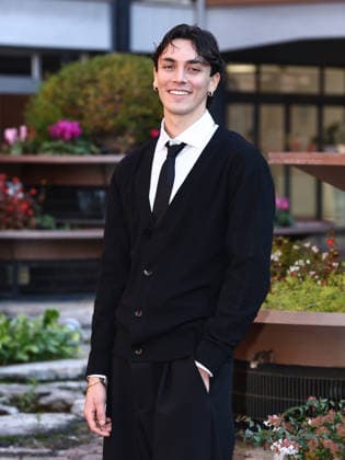 Rome, Rai headquarters formerly at Teulada, photocall for the Tutta scena series. Pictured: Emanuele Porzio  Copyright: xMarcoxProvvisionatox xipa-agency.netx xMarcoxProvvisionatox IPA_Agency_IPA68987184
