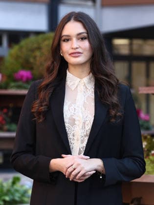 Rome, Rai headquarters formerly at Teulada, photocall for the Tutta scena series. Pictured: Alice Maselli  Copyright: xMarcoxProvvisionatox xipa-agency.netx xMarcoxProvvisionatox IPA_Agency_IPA68987219