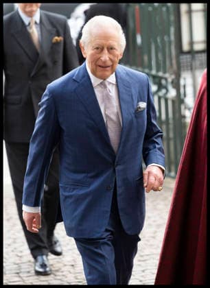 . 10 12 2025. London, United Kingdom. King Charles III arriving at an Advent Service at Westminster Abbey in London.  xStephenxLockx xi-Imagesx IIM-26447-0021