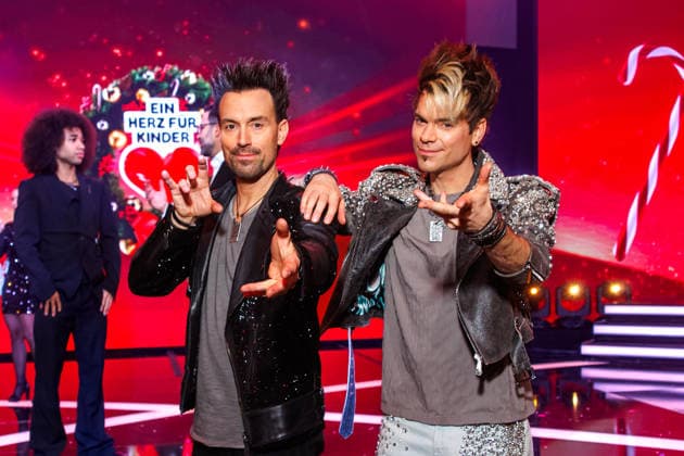 Donation gala Ein Herz für Kinder 2025 Andreas Ehrlich and Chris Ehrlich at the TV donation gala Ein Herz für Kinder at Studio Adlershof on 06 12 2025 in Berlin Copyright: xEventpressxKochanx