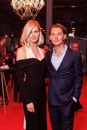 Donation gala A Heart for Children 2025 Janna Ensthaler and Jonas Gnauck at the TV donation gala A Heart for Children at Studio Adlershof on 06 12 2025 in Berlin Copyright: xEventpressxKochanx