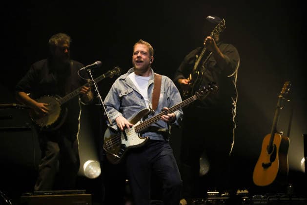 Mumford and Sons at The O2 Arena on their Rushmere Tour 10th December 2025 Ted Dwane of Mumford and Sons at The O2 Arena, London United Kingdom on their Rushmere Tour 10th December 2025, Credit:Ray Hill Avalon  Copyright: xRayxHillx xAvalonx 1058273015