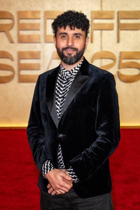Red Sea Film Festival - Jeddah Music composer Amine Bouhaffa attends a screening, as part of the 5th edition of the Red Sea Film Festival in Jeddah, Saudi Arabia, on December 10, 2025. Photo by Balkis Press ABACAPRESS.COM Jeddah Saudi Arabia  Copyright: xBalkisxPress ABACAx