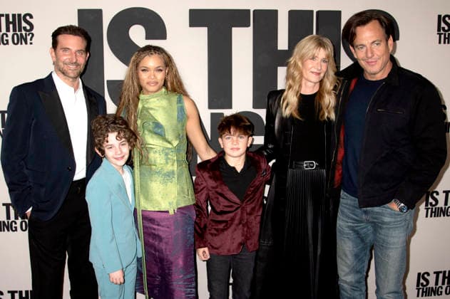 Bradley Cooper, Calvin Knegten, Andra Day, Blake Kane, Laura Dern and Will Arnett at the special screening of the movie Is This Thing On at the DGA Theater New York, 10 12 2025 Foto:xB.xHinex xFuturexImagex thing_5252