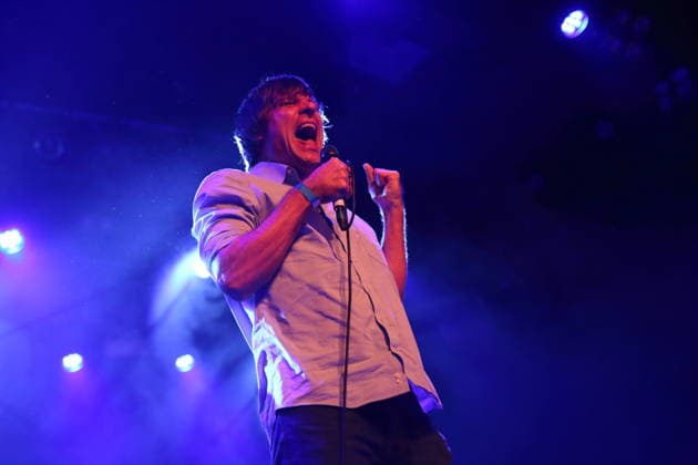 John Maus at a concert at the Astra Kulturhaus in Berlin, December 10, 2025 John Maus concert Berlin