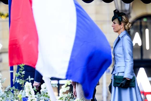 Amsterdam, The Netherlands, 2025-12-11 06:28:32 AMSTERDAM, 11-12-2025, Dam Square. State visit of the President of Finland, Alexander Stubb, to the Netherlands. He is accompanied by his wife, Suzanne Innes-Stubb. King Willem-Alexander and Queen Maxima officially welcome the Finnish President and Mrs. Innes-Stubb on Dam Square in Amsterdam. PHOTO: NLBeeld Patrick van Emst Credit: NL Beeld Patrick van Emst  Copyright: xx x