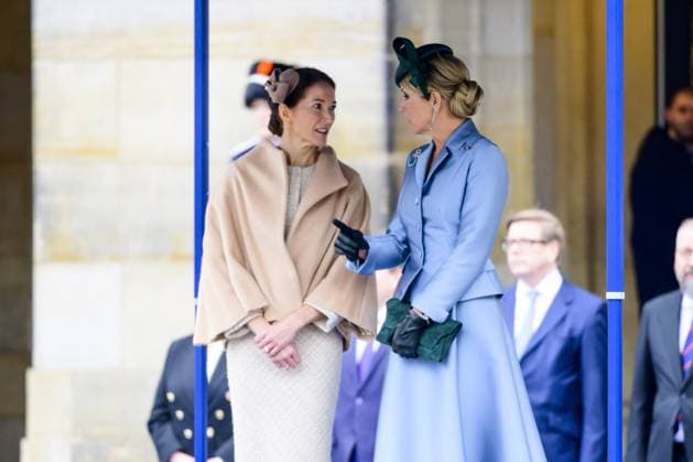 Royals Welcome the Finnish President - Amsterdam State visit of the President of Finland, Alexander Stubb, to the Netherlands. He is accompanied by his wife, Suzanne Innes-Stubb. King Willem-Alexander and Queen Máxima officially welcome the Finnish President and Mrs. Innes-Stubb on Dam Square in Amsterdam. December 11, 2025. Photo by NLBeeld Patrick van Emst Bruno Press ABACAPRESS.COM  Copyright: xBrunoxPress ABACAx
