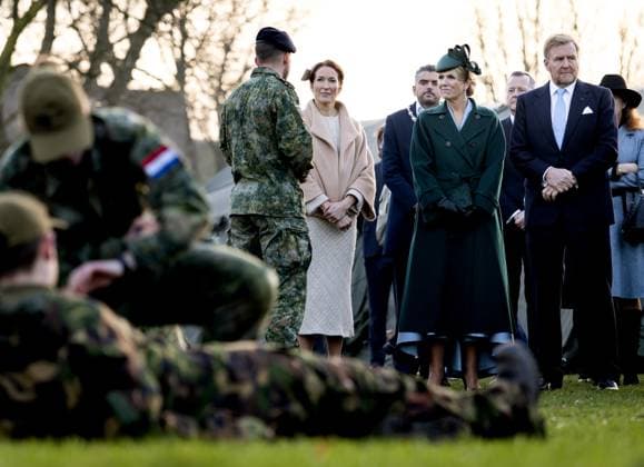 AMSTERDAM King Willem-Alexander and Queen Maxima, along with Suzanne Innes-Stubb, will receive an explanation of the Ministry of Defense s various educational and training options at Defensity College on the first day of a two-day state visit to the Netherlands. ANP KOEN VAN WEEL netherlands out - belgium out  Copyright: xx x544587055x originalFilename: 544587055.jpg