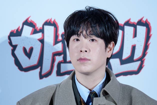 HEARTMAN film press conference SEOUL, SOUTH KOREA, DEC 11: South Korean actor Pyo Ji-hoon ( Block B - P.O ) during HEARTMAN film press conference at the Lotte Cinema in Seoul, South Korea, on December 11, 2025. Seoul the Lotte Cinema South Korea 8245_286061 Copyright: xStevexChoxKyewoong PentaxPressx