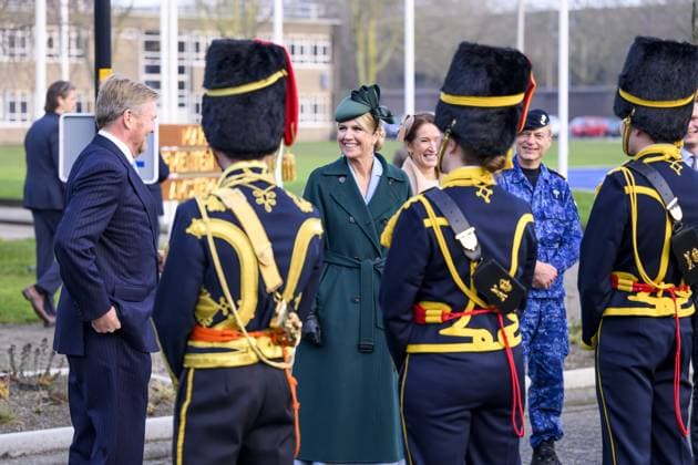 Amsterdam, The Netherlands, 2025-12-11 11:32:53 AMSTERDAM, 11-12-2025, Marineterrein State visit of the President of Finland, Alexander Stubb, to the Netherlands. He is accompanied by his wife, Suzanne Innes-Stubb. At the Marineterrein (MEA), the Royal Couple, the Finnish President, and Mrs. Innes-Stubb will visit the Amsterdam Drone Lab, where they will learn about the use of drones for various civilian purposes, with relevance to the energy and defense sectors. Students and instructors will discuss topics including Defensity College. PHOTO: NLBeeld Patrick van Emst Credit: NL Beeld Patrick van Emst  Copyright: xx x
