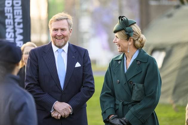 Amsterdam, The Netherlands, 2025-12-11 11:58:16 AMSTERDAM, 11-12-2025, Marineterrein State visit of the President of Finland, Alexander Stubb, to the Netherlands. He is accompanied by his wife, Suzanne Innes-Stubb. At the Marineterrein (MEA), the Royal Couple, the Finnish President, and Mrs. Innes-Stubb will visit the Amsterdam Drone Lab, where they will learn about the use of drones for various civilian purposes, with relevance to the energy and defense sectors. Students and instructors will discuss topics including Defensity College. PHOTO: NLBeeld Patrick van Emst Credit: NL Beeld Patrick van Emst  Copyright: xx x