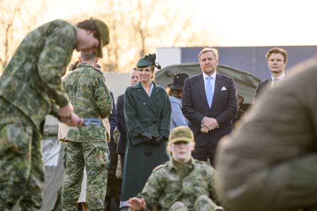Amsterdam, The Netherlands, 2025-12-11 12:08:07 AMSTERDAM, 11-12-2025, Marineterrein State visit of the President of Finland, Alexander Stubb, to the Netherlands. He is accompanied by his wife, Suzanne Innes-Stubb. At the Marineterrein (MEA), the Royal Couple, the Finnish President, and Mrs. Innes-Stubb will visit the Amsterdam Drone Lab, where they will learn about the use of drones for various civilian purposes, with relevance to the energy and defense sectors. Students and instructors will discuss topics including Defensity College. PHOTO: NLBeeld Patrick van Emst Credit: NL Beeld Patrick van Emst  Copyright: xx x