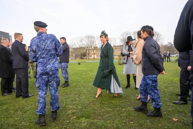 Amsterdam, The Netherlands, 2025-12-11 11:45:26 AMSTERDAM, 11-12-2025, Marineterrein State visit of the President of Finland, Alexander Stubb, to the Netherlands. He is accompanied by his wife, Suzanne Innes-Stubb. At the Marineterrein (MEA), the Royal Couple, the Finnish President, and Mrs. Innes-Stubb will visit the Amsterdam Drone Lab, where they will learn about the use of drones for various civilian purposes, with relevance to the energy and defense sectors. Students and instructors will discuss topics including Defensity College. PHOTO: NLBeeld Patrick van Emst Credit: NL Beeld Patrick van Emst  Copyright: xx x
