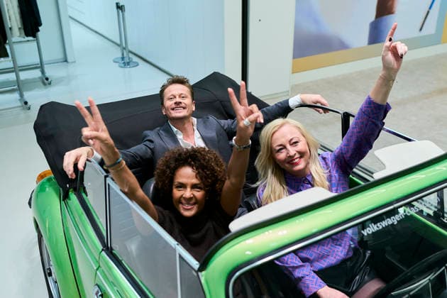 3 Peemöllers Heimat Talk Dennenesch ZoudÃ Zoude , Ilka Peemöller, Roman Knizka 3 Peemöllers Heimat Talk at the DRIVE Volkswagen Group Forum in Berlin on 17 11 2025 Copyright: xEventpressxRadkex