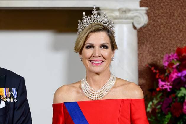 Amsterdam, The Netherlands, 2025-12-11 19:30:26 AMSTERDAM, 11-12-2025, Royal Palace Amsterdam. State visit of the President of Finland, Alexander Stubb, to the Netherlands. He is accompanied by his wife, Suzanne Innes-Stubb. The Royal Couple is hosting a state banquet at the Royal Palace Amsterdam. King Willem-Alexander and the President of Finland will deliver speeches. Princess Amalia will also be present. PHOTO: NLBeeld POOL Mischa Schoemaker Credit: NL Beeld Patrick van Emst  Copyright: xx x