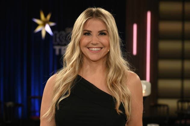 Singer Beatrice Egli as a guest on the WDR talk show Kölner Treff