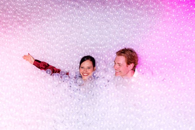 Opening of Bubble Planet The Experience Museum Nadja Jo Klapper and Johannes Heinrichs at the opening of Bubble Planet The Experience Museum for all the Senses at Arena Berlin on 11 12 2025 Copyright: xEventpressxKochanx