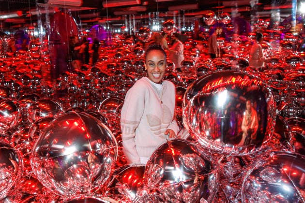 Opening of Bubble Planet The Experience Museum Hadnet Tesfai at the opening of Bubble Planet The Experience Museum for all the Senses at Arena Berlin on 11 12 2025 Copyright: xEventpressxKochanx
