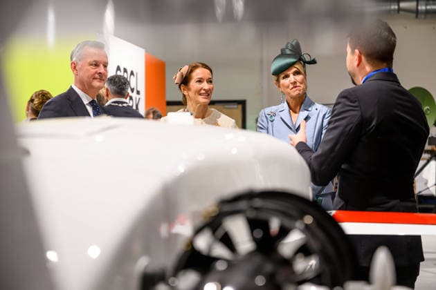 State visit of Finland to the Netherlands, Amsterdam, The Netherlands - 11 Dec 2025 Queen Maxima, Suzanne Innes-Stubb during a visit to Amsterdam Drone Lab at Marineterrein in Amsterdam during the state visit of Finland to the Netherlands. Amsterdam The Netherlands  Copyright: xDPPA ANx