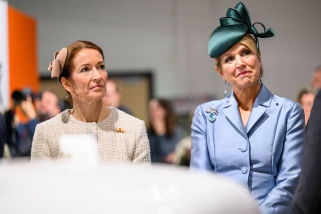 State visit of Finland to the Netherlands, Amsterdam, The Netherlands - 11 Dec 2025 Queen Maxima, Suzanne Innes-Stubb during a visit to Amsterdam Drone Lab at Marineterrein in Amsterdam during the state visit of Finland to the Netherlands. Amsterdam The Netherlands  Copyright: xDPPA ANx