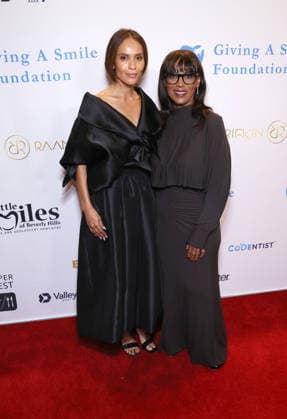 Red carpet for teh Giving A Smile Foundation Gala at The Beverly Hilton Featuring: Lesley-Ann Brandt, Lorrie Bartlett Where: Los Angeles, California, United States When: 11 Dec 2025 Credit: Faye s Vision Cover Images EDITORIAL USE ONLY. NOT FOR USE BY NEWSPAPERS BASED IN THE UK. Copyright: xx coverimg55333563