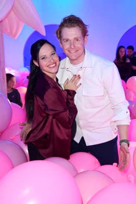 Nadja Jo Klapper and Johannes Heinrichs at the exhibition opening Bubble Planet The experience museum for all the senses in the Arena Berlin Berlin, 11 12 2025 Foto:xM.xBehrensx xFuturexImagex bubble_5278