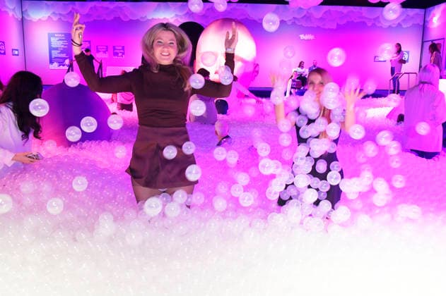 Inka Klee at the exhibition opening Bubble Planet The adventure museum for all the senses in the Arena Berlin Berlin, 11 12 2025 Foto:xM.xBehrensx xFuturexImagex bubble_5291