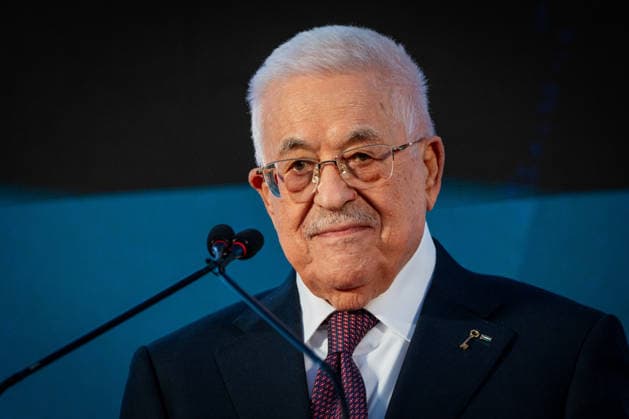 President of Palestine, Mahmoud Abbas, aka Abu Mazen, attends the Atreju political meeting organized by the young militants of Italian right-wing party Brothers of Italy (Fratelli d Italia) near Castl Sant™Angelo in Rome., Italy on 12 December 2025. President of Palestine, Mahmoud Abbas, aka Abu Mazen, attends the Atreju political meeting organized by the young militants of Italian right-wing party Brothers of Italy (Fratelli d Italia) near Castl Sant™Angelo in Rome., Italy on 12 December 2025., Credit:Stefano Costantino TTL Avalon Italy, Rome Copyright: xStefanoxCostantinoxTTLx xAvalonx 1058751806
