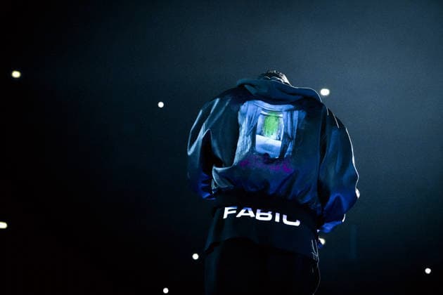 Rome, Marracash is in concert in Rome at the Palazzo dello Sport for his Marra Palazzi25 tour. The Roman dates are sold out. In the photo: MArracash  Copyright: xBARbaraxAmendolax xipa-agency.netx xBArbaraxAmendolax IPA_Agency_IPA69091492