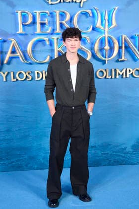 ˜Percy Jackson and the Olympians™ Madrid Premiere Charlie Bushnell attends ˜Percy Jackson and the Olympians™ Premiere during a Fan Event at Calderon Theatre on December 13, 2025 in Madrid, Spain Madrid Calderon Theatre Madrid Spain  Copyright: x JACKxGx