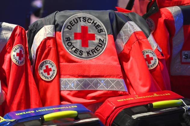 Jacket German Red Cross, EMERGENCY CSU Party Congress 2025 on 12 and 13 12 2025 MESSE MUENCHEN