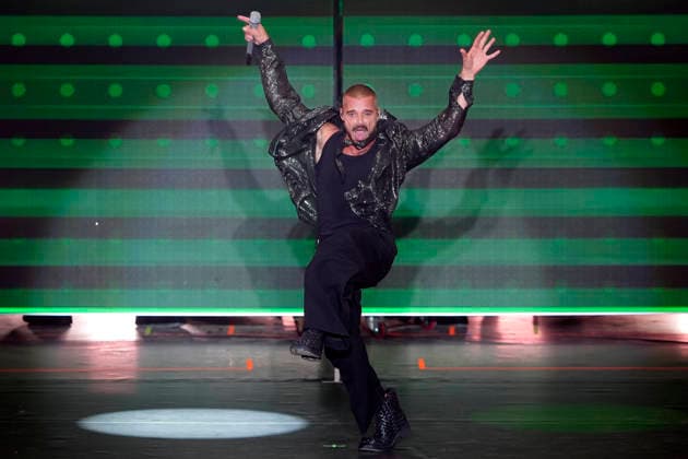Ricky Martin in concert during Starlite Madrid 2025. December 13, 2025. (20251213956)
