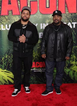 13 December 2025 - Los Angeles, California - O Shea Jackson Jr.,Ice Cube,. Los Angeles Premiere Of Columbia Pictures Anaconda held at The United Theater on Broadwayl.in Los Angeles. Photo Copyright: xAdMediax MediaPunchx