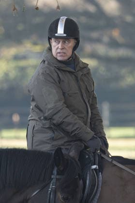 Andrew Mountbatten Windsor 13.12.2025. Andrew Mountbatten Windsor pictured today at Windsor Castle.  Copyright: xIanxWhittakerx NINTCHDBPICT001045433237