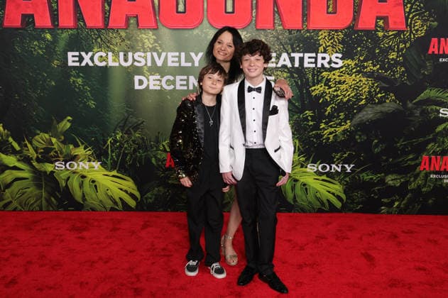 13 December 2025 - Los Angeles, California -Sebastian Sero. Los Angeles Premiere Of Columbia Pictures Anaconda held at The United Theater on Broadwayl.in Los Angeles. Photo Copyright: xAdMediax MediaPunchx